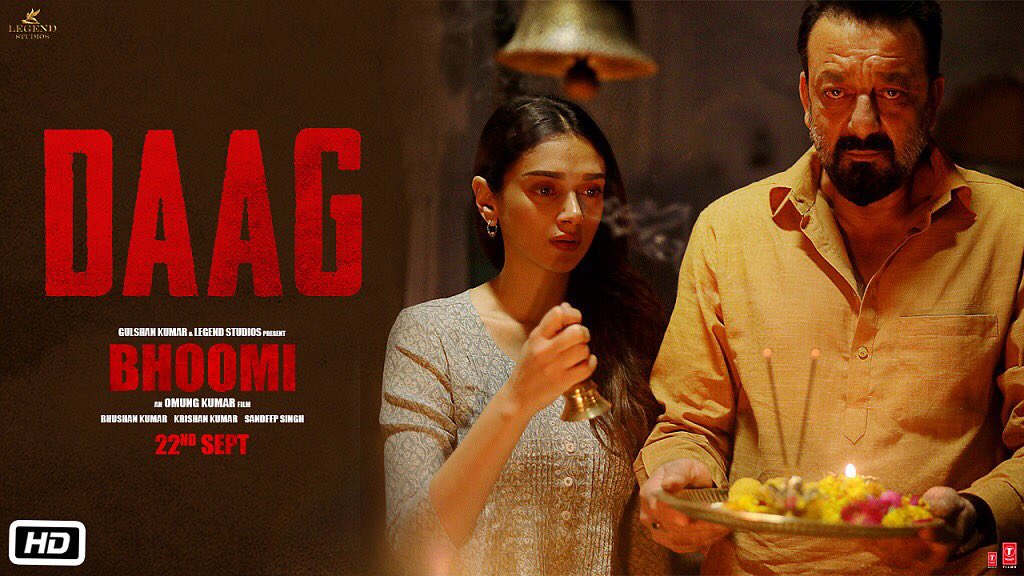 aditiraohydari's tweet photo. You've been my greatest strength. This one is for you Baba, @duttsanjay.
#Daag from @BhoomiTheFilm out now: https://t.co/eJTlk8glZQ
@TSeries https://t.co/RtNhZ6vslk