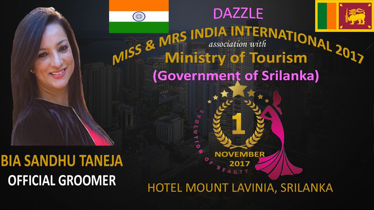 sandhu_bia's tweet photo. #srilanka #officialgroomingpartner #groomingconsultant #beautypageant #ministryoftourism #colombo https://t.co/b2zVD9Db6W