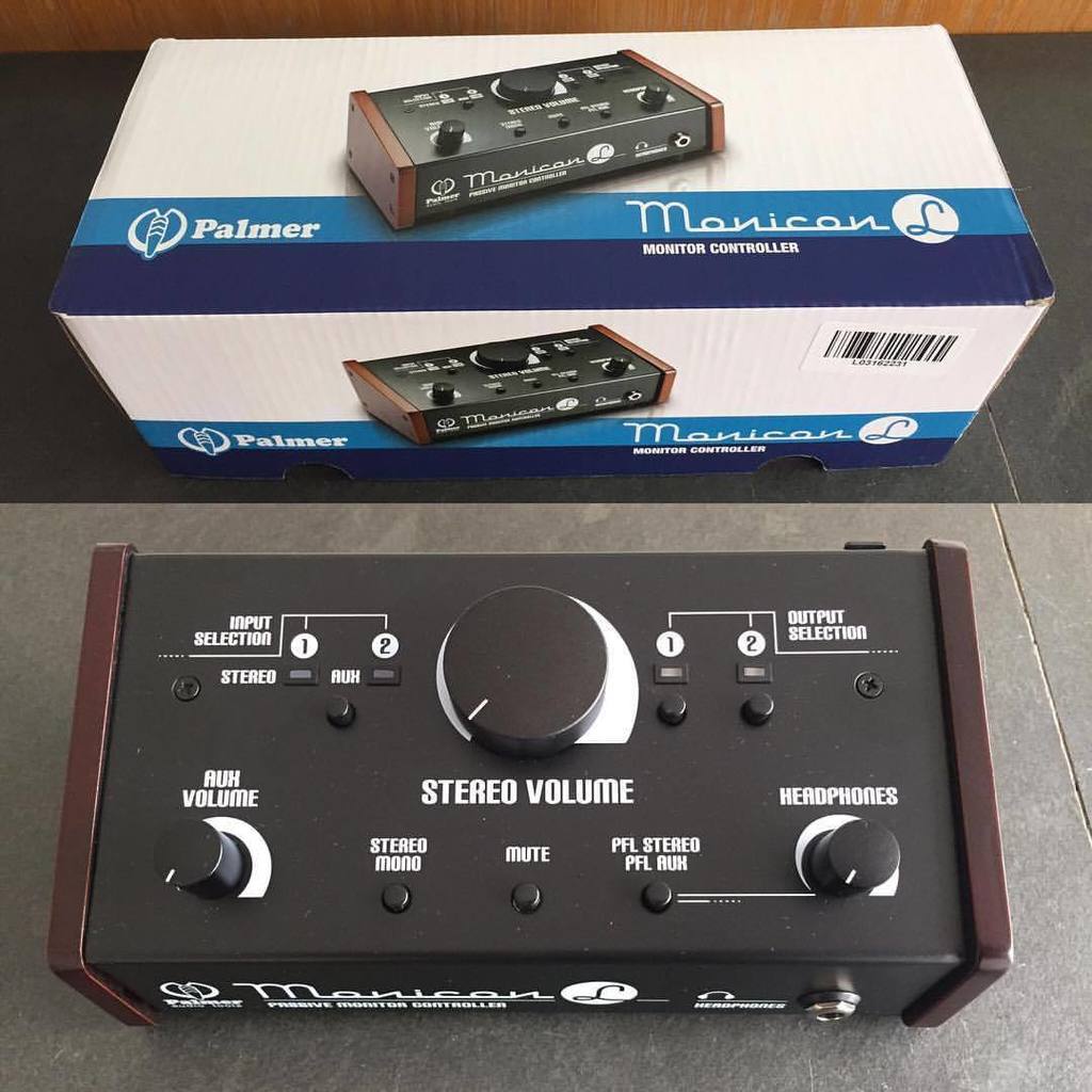 ironfinger's tweet photo. look what #dpd brought today, a very useful #monitorcontroller called #monicon by #palmergermany to switch between my #nearfieldmonitors . … https://t.co/QsQexLaM8q