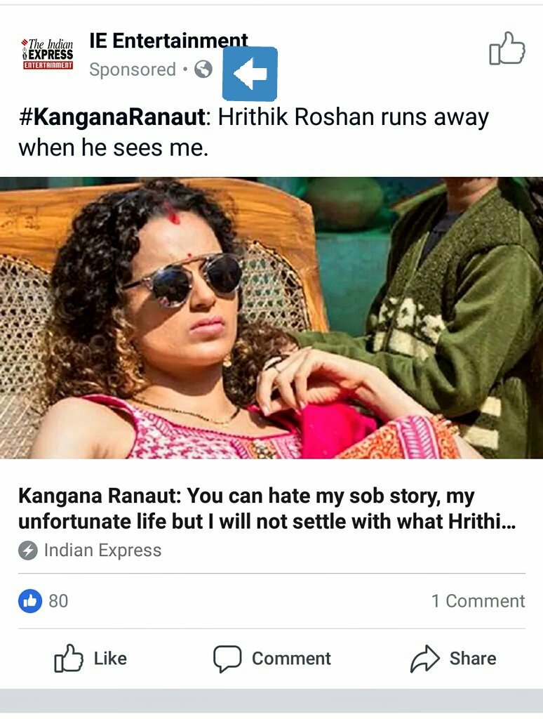 KnightofHR's tweet photo. Kangana Tujhe Apni Movie pe bharosa nahin kya ??
#CheapPublicityStunts
#SponsoredArticles
@iHrithik @HRFC_Odisha @HrfcKolkata @HrithikRules https://t.co/TowEOK90QE