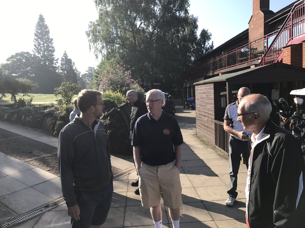 hicks_charlie's tweet image. All set for the charity golf day #renniegrove #eicinsurance