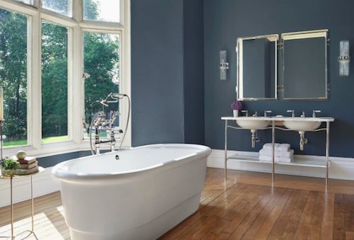 Previewing the Leawood #Showers &amp; #Taps Collection, the latest in design collaboration with Martin Brudnizki <a href="/Drummonds_uk/">Drummonds Bathrooms</a> #LDF17 18-22 Sept