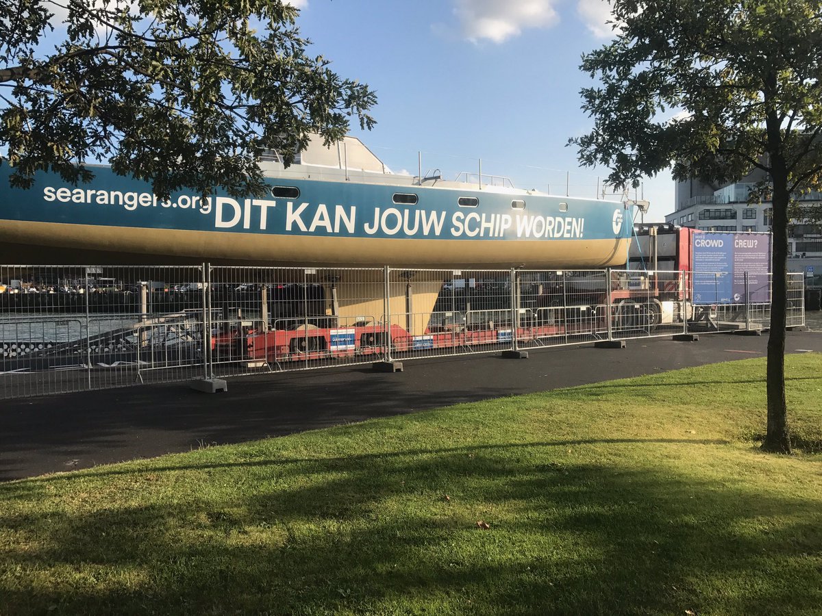 Mooi: het schip van <a href="/searangersorg/">Sea Ranger Service</a> kan van iedereen worden. Vandaag #wereldhavendagen, daarna #crowdfunding. bit.ly/2vwvHd2