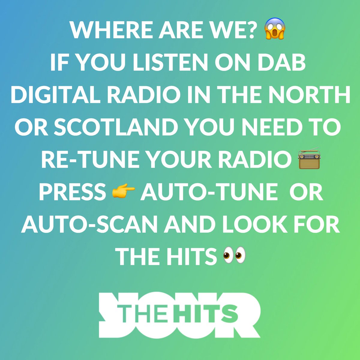thehitsofficial's tweet image. We're still here! 🙌
