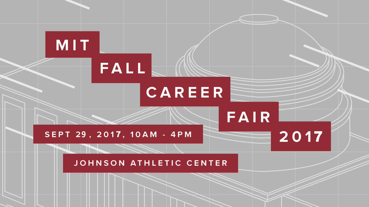 MIT Fall Career Fair tweet media