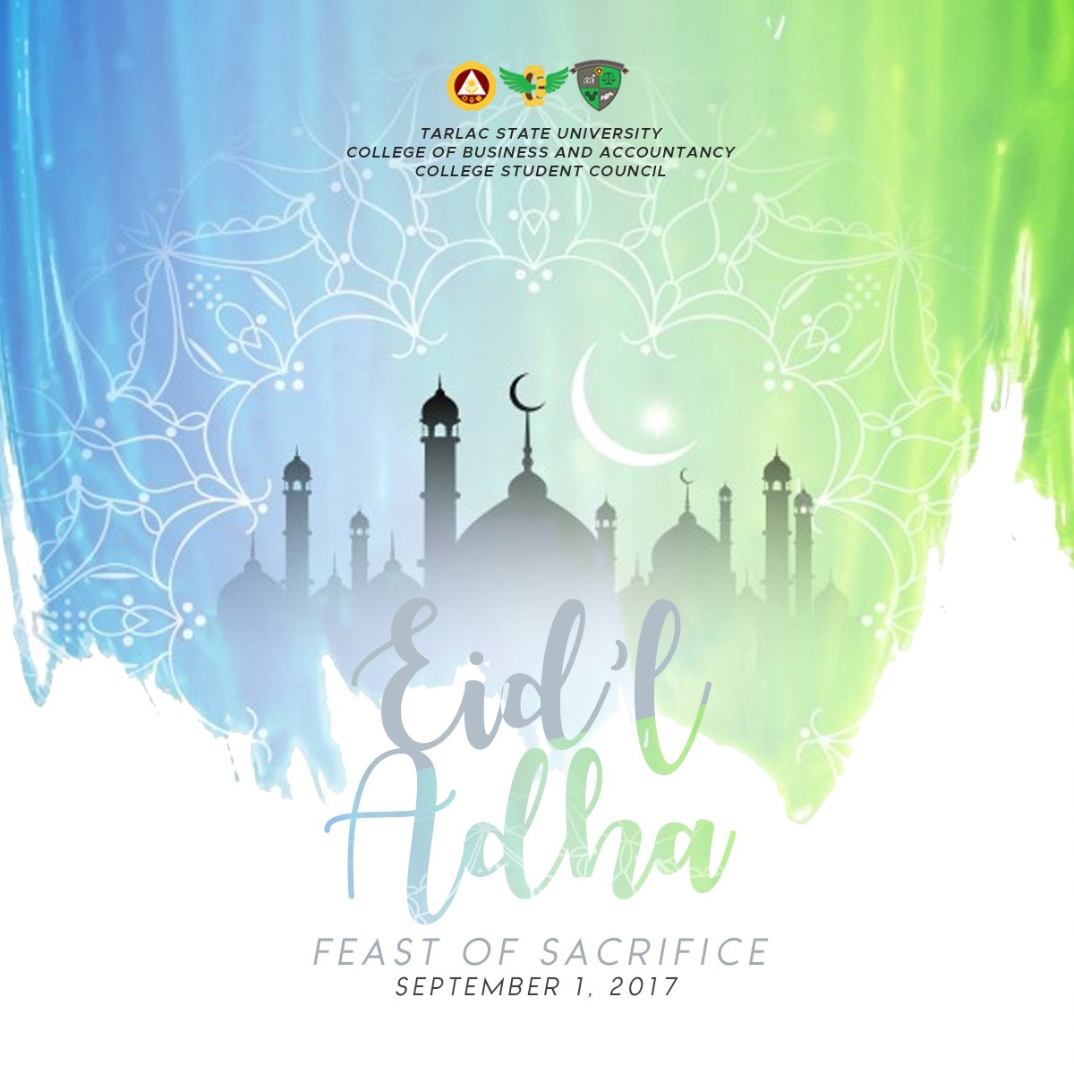 TSUCBACSC's tweet photo. #EidMubarak TIGERS! https://t.co/EDK9vCDYjd