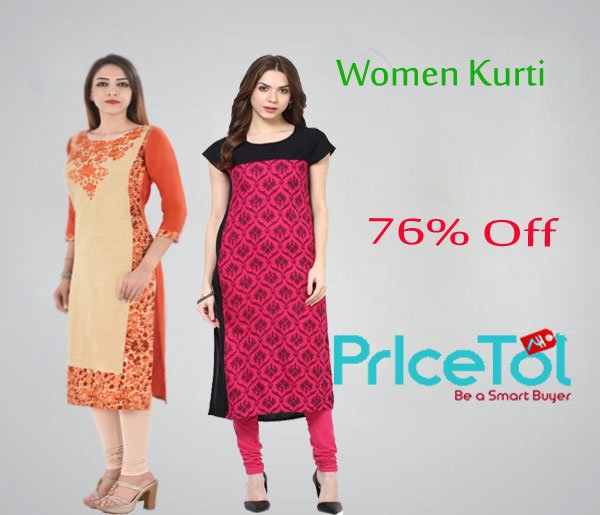 Prictol's tweet photo. https://t.co/bZIaFr7ttA Visit our great collection of new and latest KURTI For Women at 76% Off only on Pricetol.
#kurti #olineshop #buynow https://t.co/l0gTpC44OU