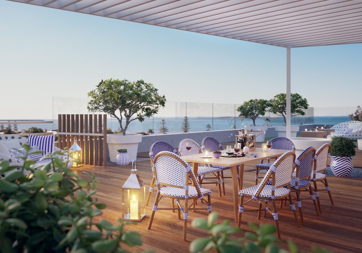 ai3_d's tweet photo. The weekend! Enclave apartments in Wynnum overlooking the bay #theweekend #visualization #relaxation #virtualreality #render https://t.co/5iU5wdhnTd