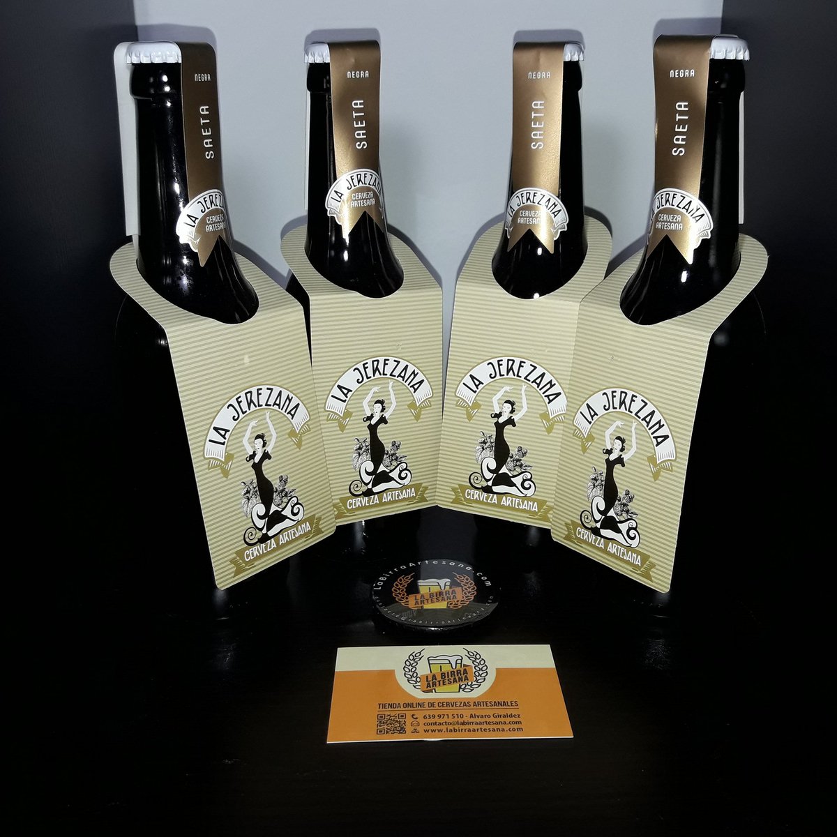 LaBirraArtesana.com
#Cerveza #Artesana #Lajerezana #saeta por solo 2,80€ #negra #cervezaartesanal #craftbeer #beer #biere #birra #bier