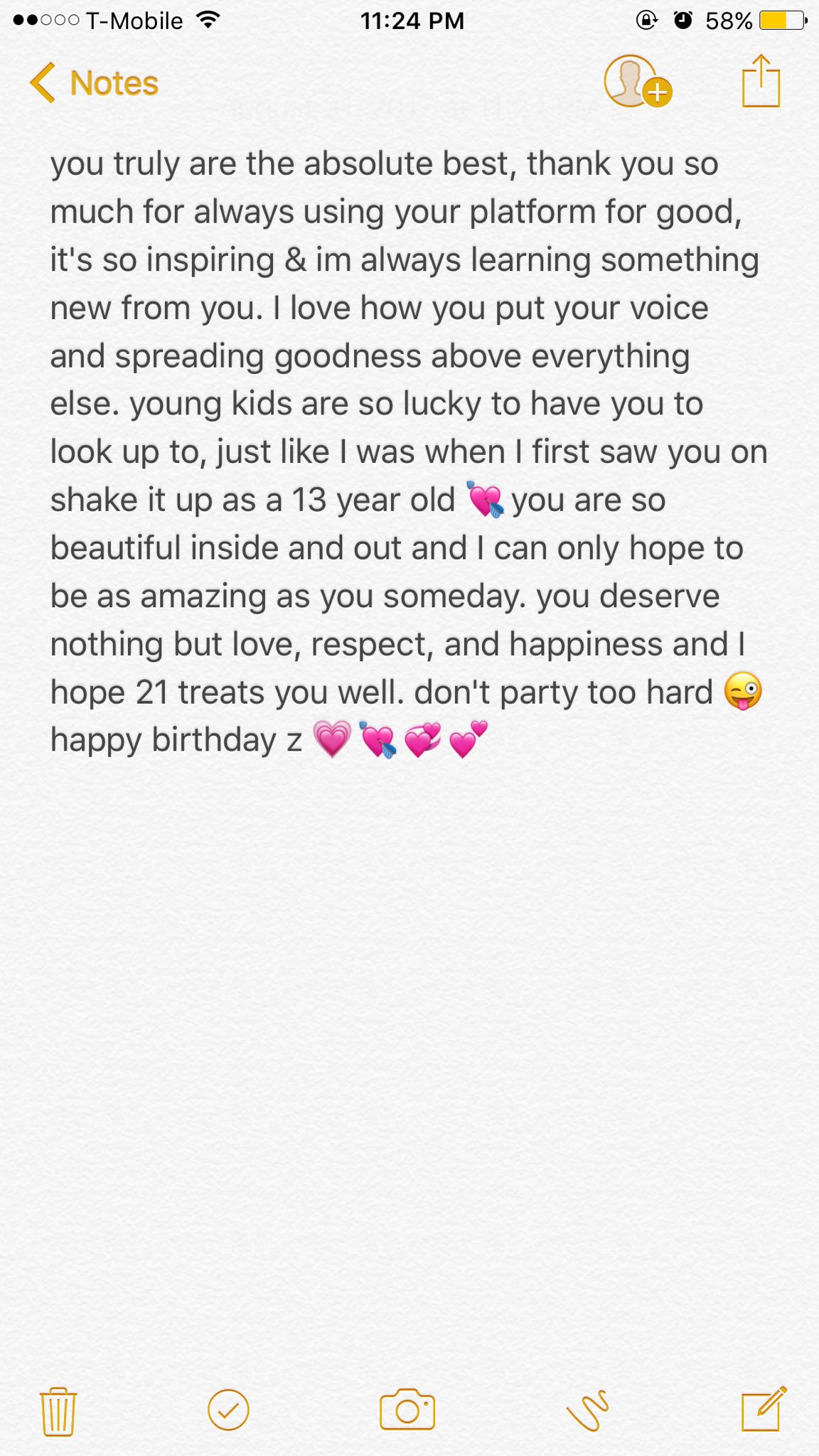   couldn\t fit it in a message, happy birthday z 
