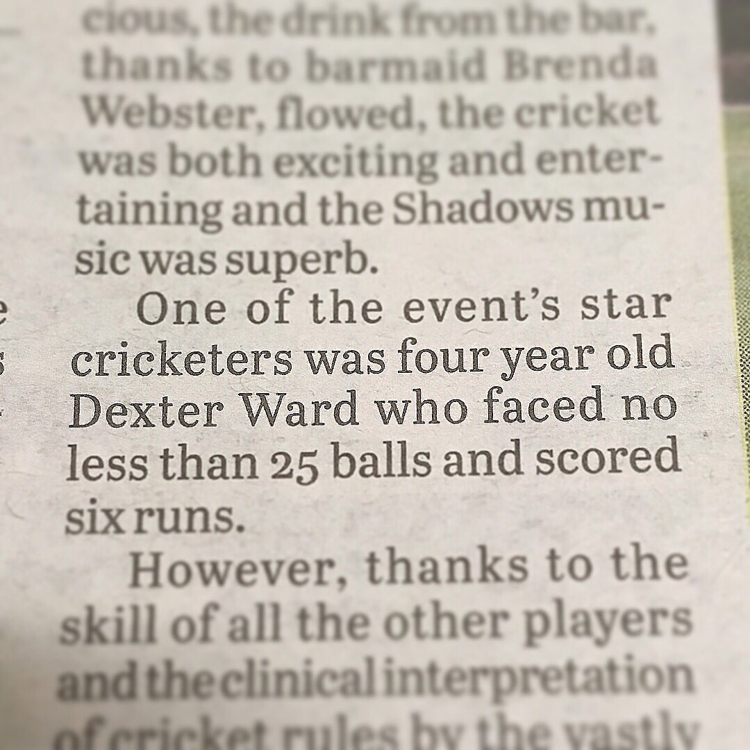 minicricketer's tweet photo. Dexter's first cricket write up in the @Wetherby_News So proud of him #futurecricketer #cricket https://t.co/is2Qv81wP3