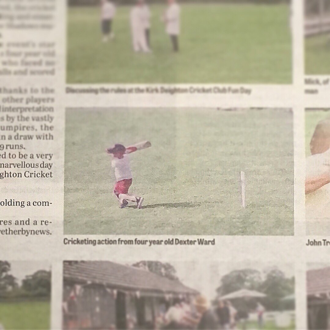 minicricketer's tweet photo. Dexter's first cricket write up in the @Wetherby_News So proud of him #futurecricketer #cricket https://t.co/is2Qv81wP3
