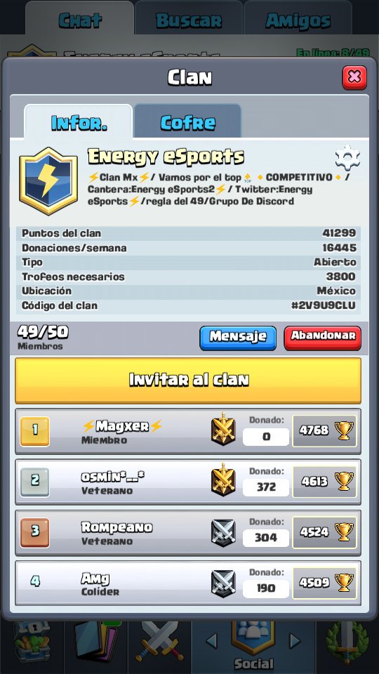 EnergyeSports1's tweet photo. Estamos reclutando jugadores interesados manden MD tenemos equipo competitivo @WalanGFX @ClashRoyale @kenn_more https://t.co/HkxMmDI0dB