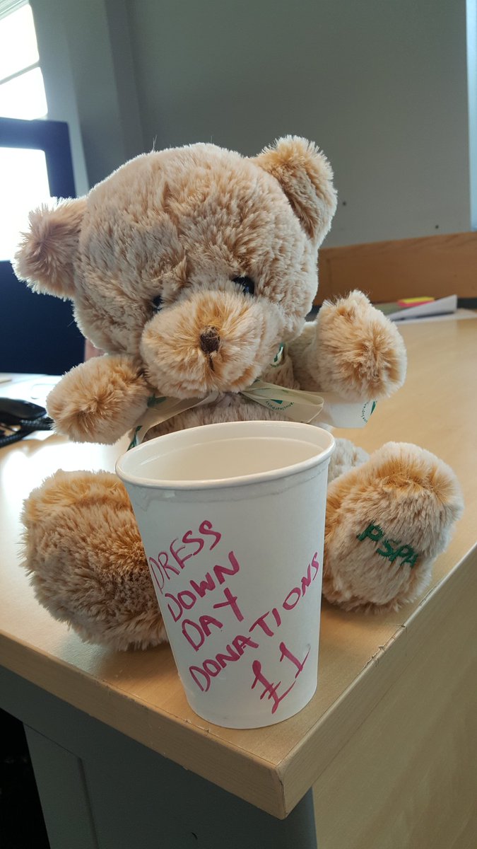 PJGil's tweet photo. Hope at the ready to collect the @Glam_Telecom dress down Friday donations for @PSPAssociation #PSPA #ivorsarmy https://t.co/lBgsipS5bm