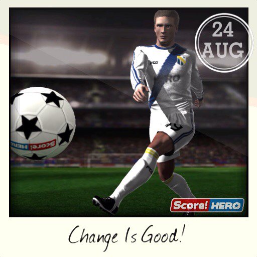 asiskc021's tweet photo. Change Is Good! #scorehero https://t.co/sHrr76GYD9 https://t.co/3PPoc2lhWo