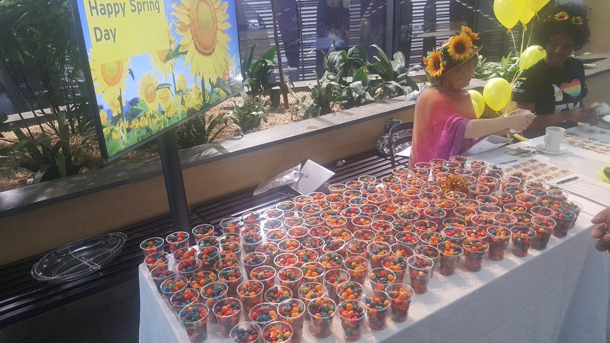 EY_Africa's tweet image. Vibrant popcorn adding to our colorful morning on #EYCasualDay! #SpringDay