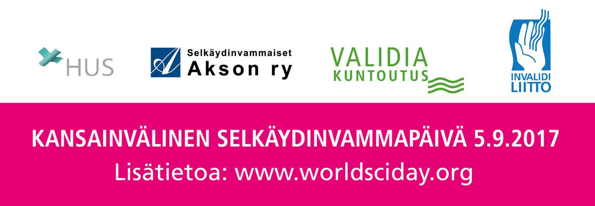 Invalidiliitto's tweet photo. Ensi ti 5.9. kv. #selkäydinvamma’päivä. Mukana @invalidiliitto @HUS_uutisoi #aksonry #validiakuntoutus #sciday https://t.co/ICdP8UEa9f https://t.co/Ht6Ba3DjyJ