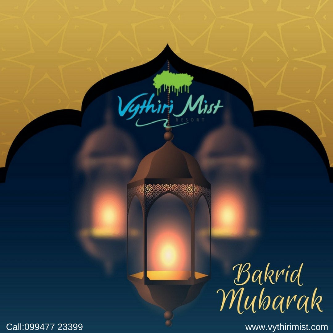 VythiriMist's tweet photo. #VythiriMist wishes all a #Happy Bakrid.
#bakrid #EidalAdha2017  #godsowncountry #EidMubarak #EidAlAdha #Eid  #India #festival #Onam #Eid https://t.co/Zya4twE34Y