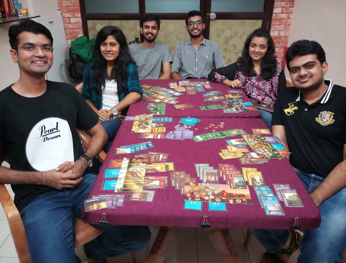 boardgameadda's tweet photo. Thursday Board Game Night.

#boardgameadda #boardgamelibrary #gamenight #boardgamenight #boardgame #tabletop #thingstodoinmumbai https://t.co/nkGPtTcoku