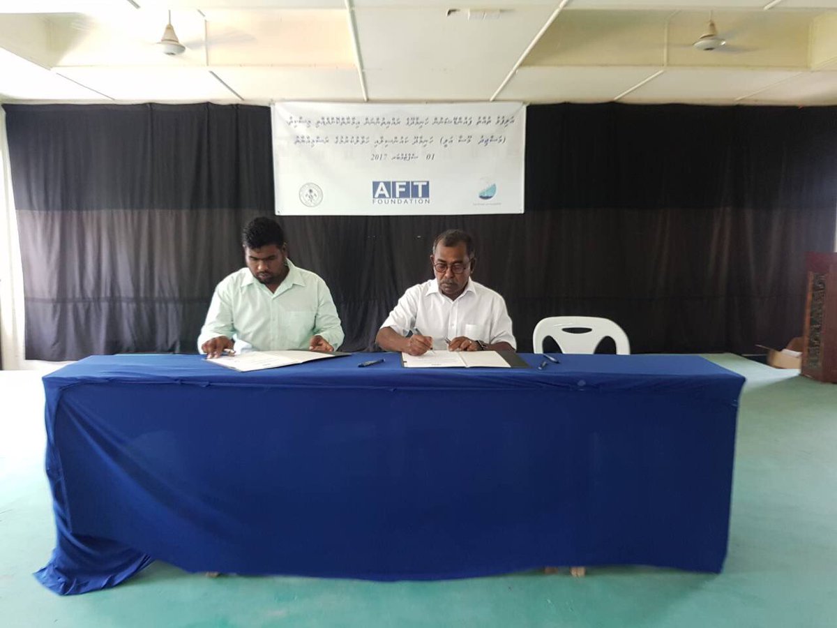 AFT_F's tweet photo. Official Handover of Masjid Moosa Ali held today at HDh. #Hanimaadhoo

https://t.co/OtHoDvLf4E https://t.co/RFVyQXXCXh