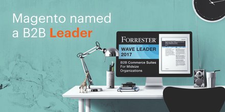 ConvertGroupAS's tweet image. Congrats to @Magento, officially a B2B “leader” according to a new report from The Forrester WaveTM — goo.gl/6ysqzY