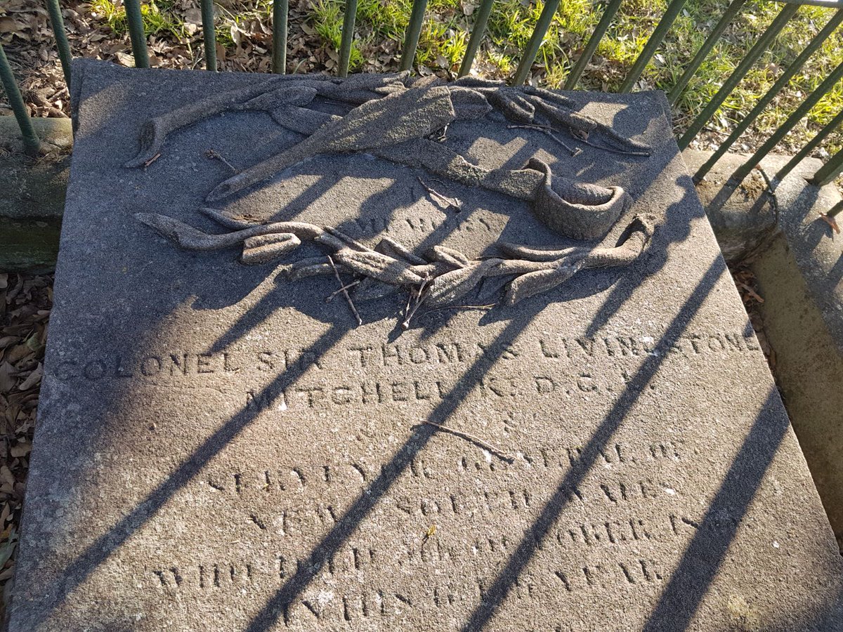 doco_tv's tweet photo. Visiting Sir Thomas Mitchell's grave. The inspiration for my short film Australia's Last Duel. https://t.co/3MmhqHzs8A https://t.co/54UkTLAXix
