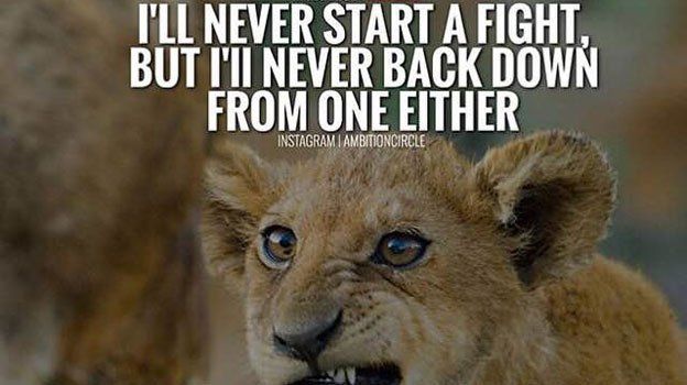I'll never start a CHALLENGE, but i'll never back down from one either! buff.ly/2uhbQNd