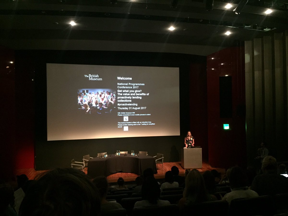 EllieSarahCoope's tweet image. Fantastic conference yesterday @britishmuseum about #ProactiveLending. Great to hear about #dispersedexhibitions and reciprocal loans 🏛🏺