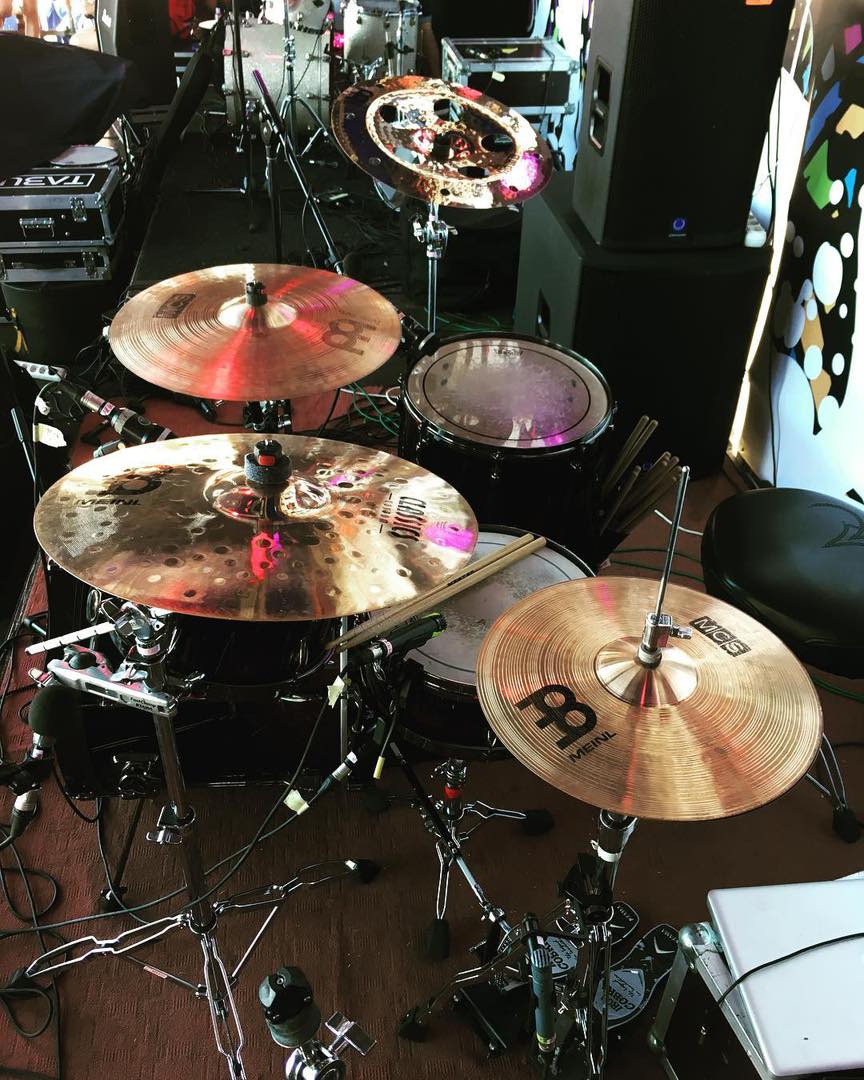 StarSticks_Ua's tweet photo. @marktunik:
My setup for today's @woodstockukraine festival🥁
#rollmodels #roll_models #rollmodelsband #meinlcymbals… https://t.co/LQOJrBYLSe https://t.co/TQSvjXORvD