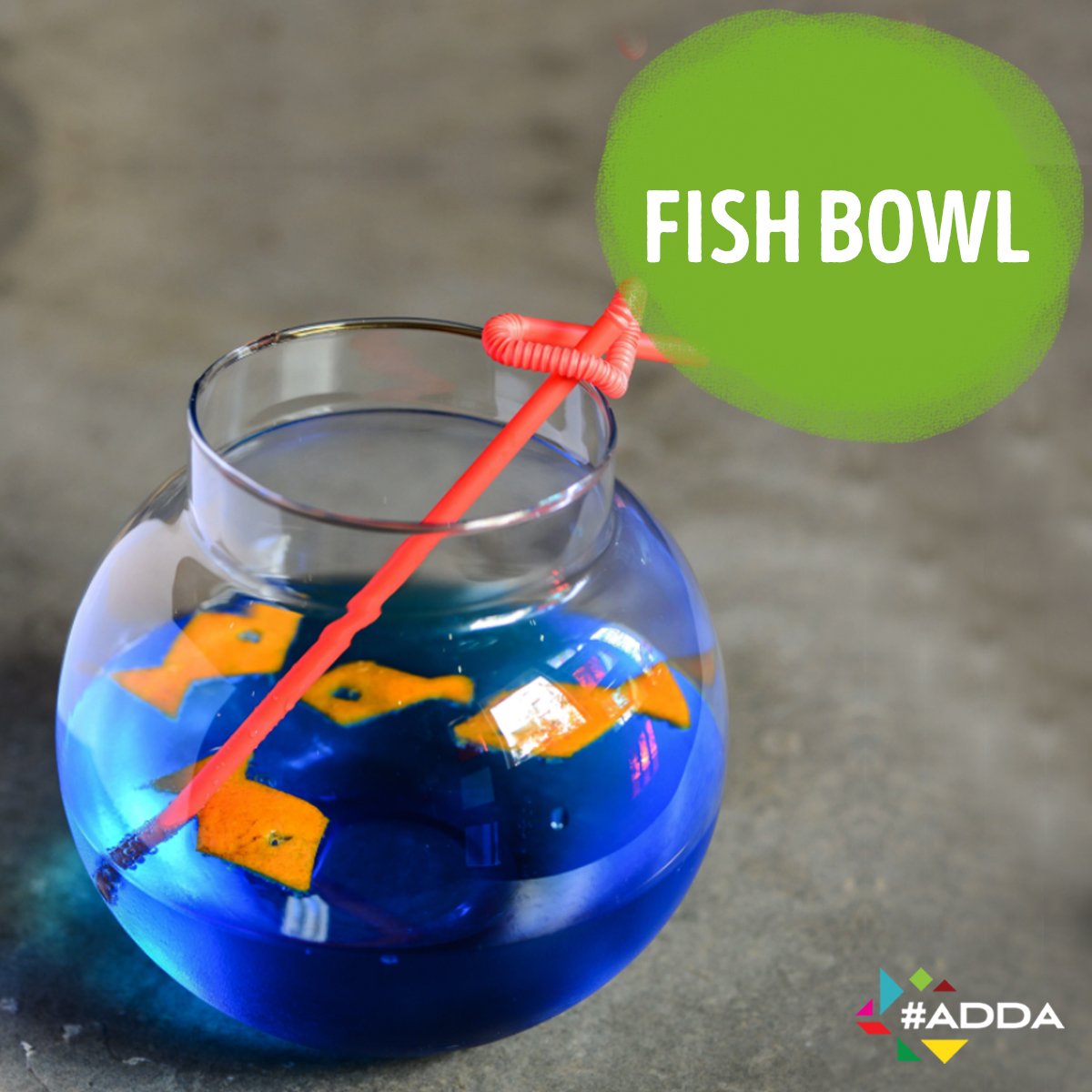 chaloadda's tweet photo. The Fishbowl is a blend of #Vodka, #BlueCuracao and #Sprite with a small surprise! #chaloadda #addacocktails #friday #friyay https://t.co/YJPb1cvwKt