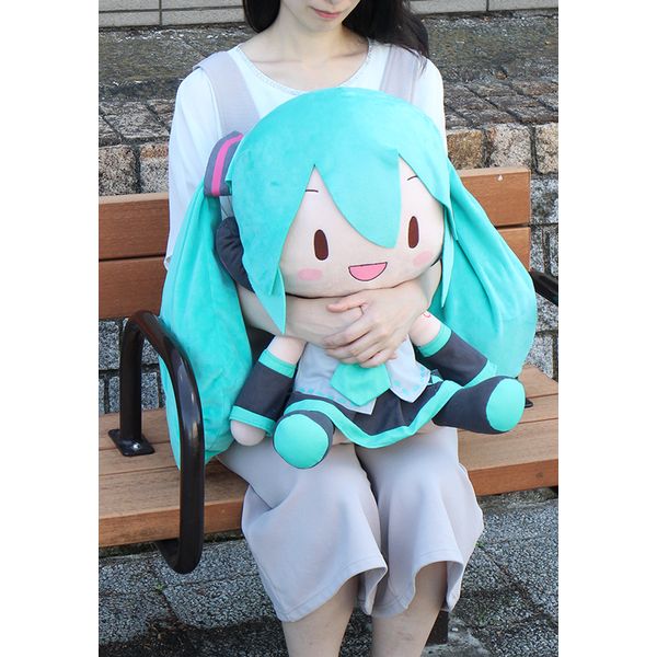 予約開始】20％OFF #初音ミク どでかジャンボふわふわぬいぐるみ