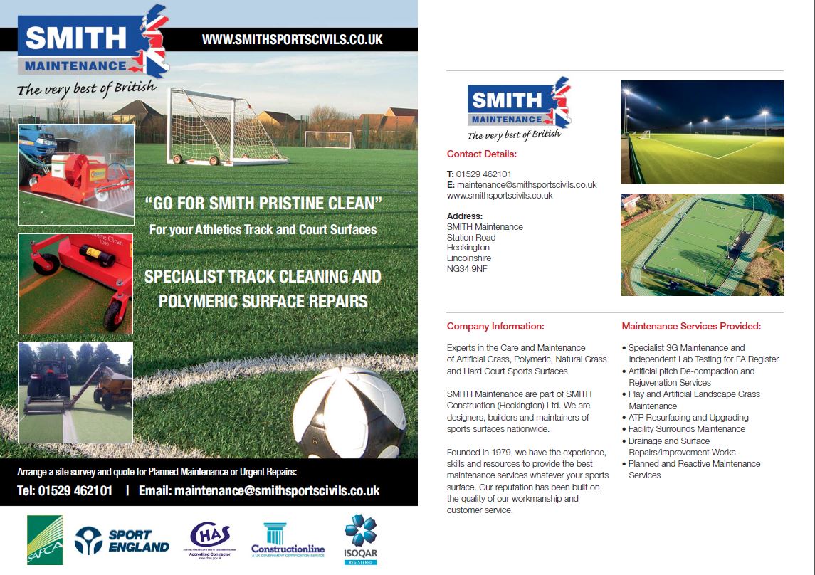 Smith_Maint's tweet photo. Get 'pitch fit' with Smith Maintenance #SmithMaintenance #TheVeryBestOfBritish #ArtificialPitches #3GPitches https://t.co/4PBmFLty6A