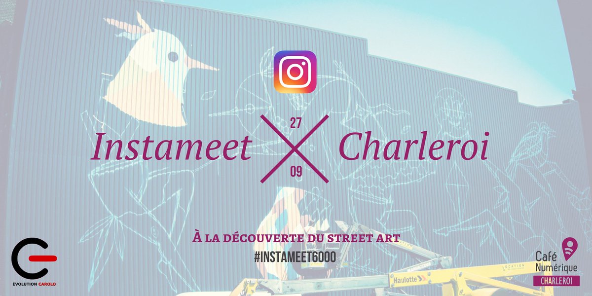 Rentrée "touristech" pour le #cafench ! Inscription gratuite ici : instameet6000.eventbrite.fr #Charleroi #instameet6000 #instameet #tourisme