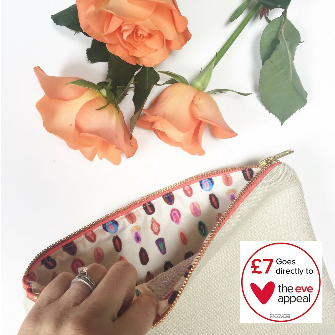elizaelizauk's tweet photo. Clutch bags from #TheVCollection now @LobellaLoves £7/£5 from each clutch/purse sale donated @eveappeal https://t.co/mCuwoMcsEf #gynacancer https://t.co/OmgLQcGhI8