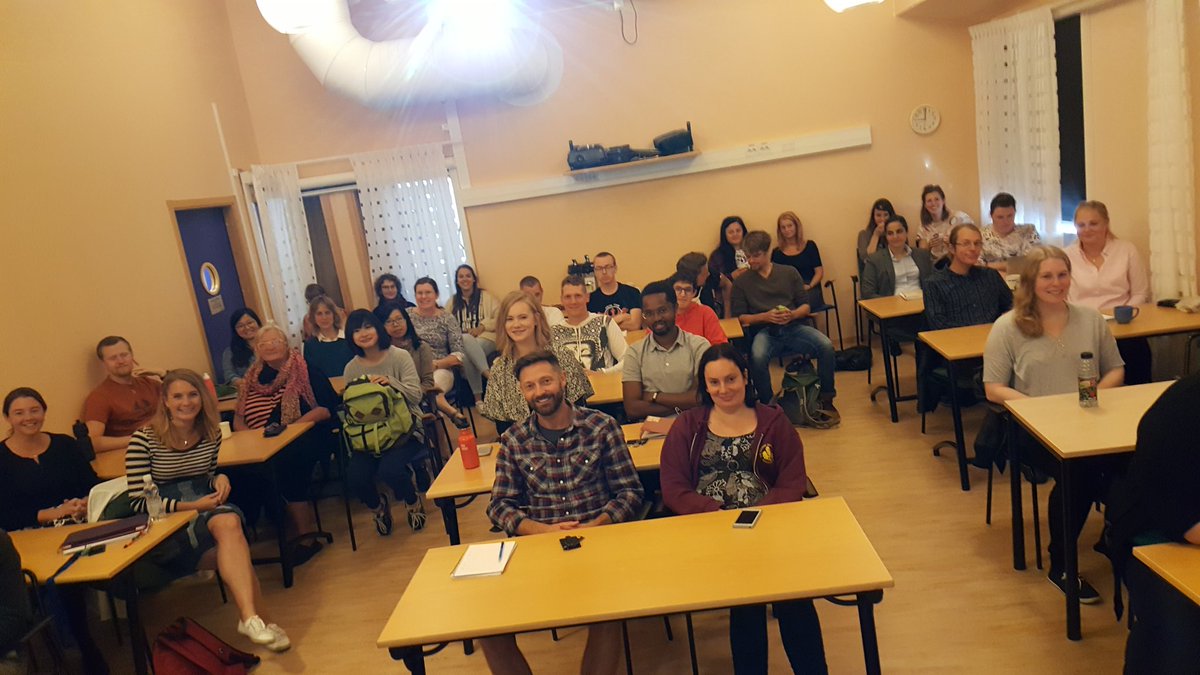 LegrandCath's tweet photo. Full house @linneuni when Aquatic Ecology  MSC students present their thesis #algoland @kalmarkommun. Mussels &amp; Algae &amp; #Sustainability https://t.co/Y5TzCIznbu