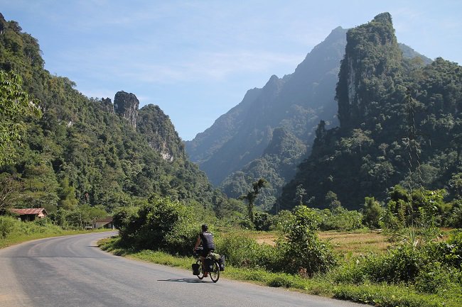 Katie Moss of <a href="/gearingupreport/">Gearing Up</a> explains why she chose to travel 10,000km from Vietnam to Nepal entirely by bike positive.news/2017/perspecti…