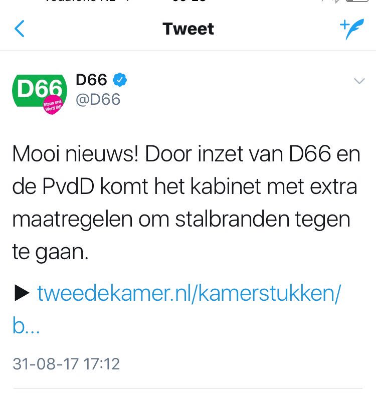 roosvonk's tweet photo. D66 stemde tégen betere preventie stalbranden en wil nu, na grote branden &amp;media-aandacht, goeie sier maken met maatregelen? Dit deugt niet. https://t.co/6TfsFMImM1