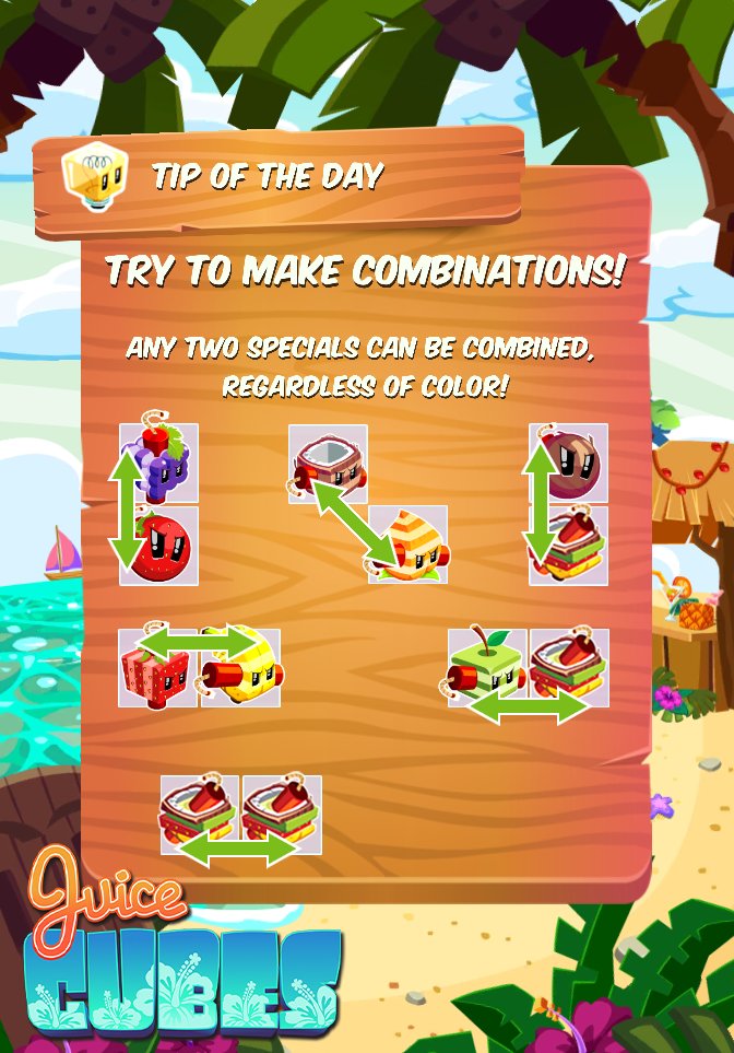 JuiceCubes's tweet photo. Tip of the day! https://t.co/0LT0s9BX9S