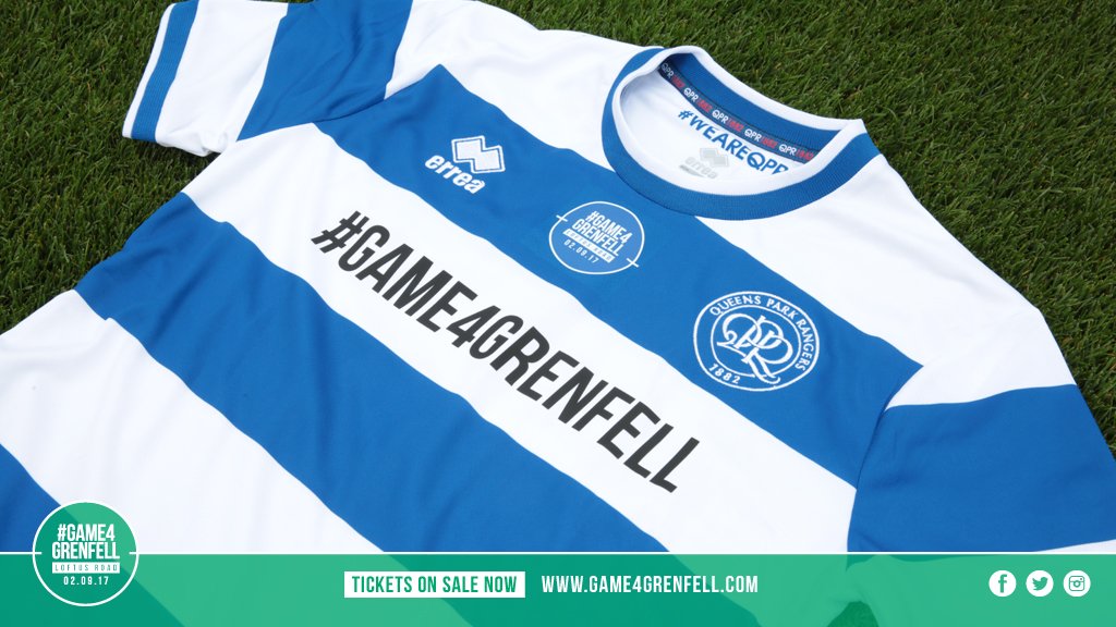 QPR's tweet photo. 💚 @emelisande &amp; @RitaOra will make guest appearances alongside @MumfordAndSons at #Game4Grenfell on Saturday: https://t.co/eAJWT9bp5F https://t.co/z1dssUjRTS