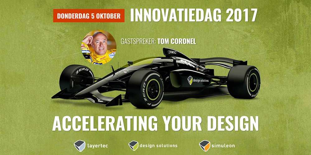 arnaudkooij's tweet photo. Schrijf je in voor onze jaarlijkse Innovatiedag met Tom Coronel, SOLIDWORKS 2018 en 12 inspirerende kennissessies! https://t.co/jVGgboxxSH https://t.co/dEXTWwHLRY