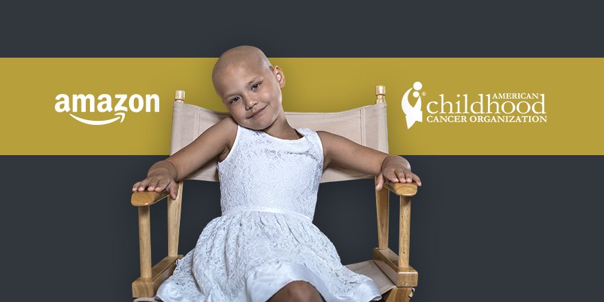 In September, Amazon is donating $1,000,000 to help ACCO raise awareness for children with cancer! THANK YOU AMAZON! #Amazon #ACCO #GoGold