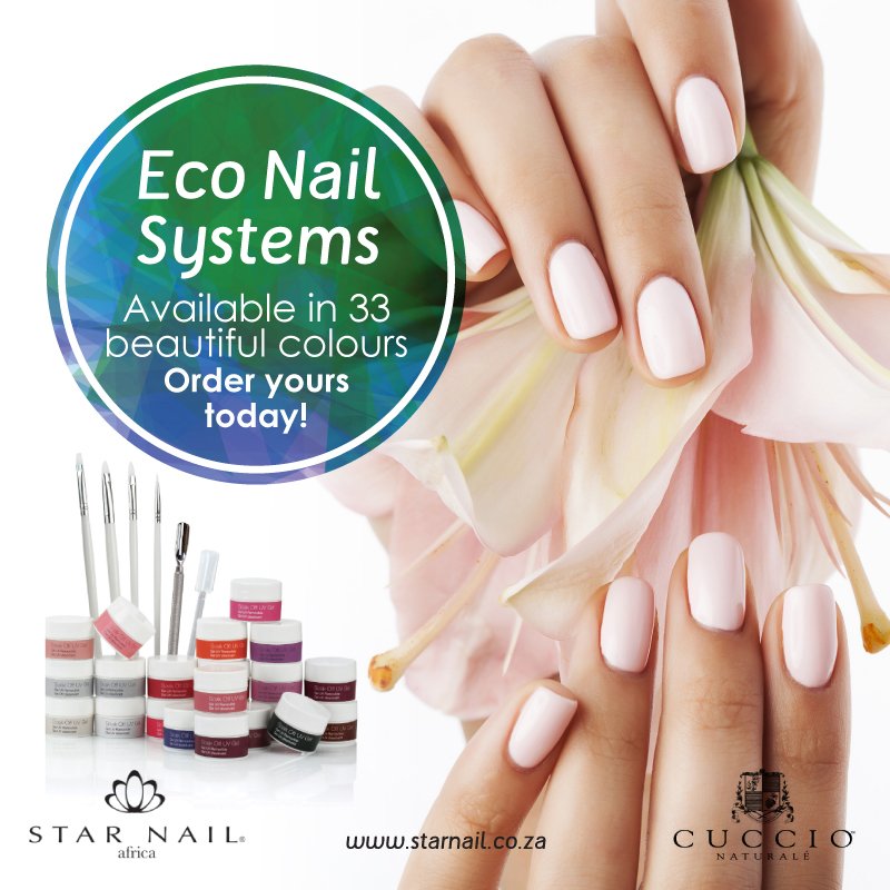 CuccioSA's tweet photo. #StarNail #EcoNailSystem is available in 33 beautiful colours. Order yours today! starnail@telkomsa.co.za https://t.co/VJJl2knkPE