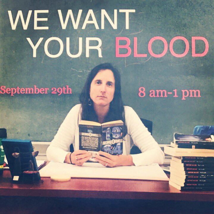 dunntweets's tweet photo. #1984 #redcrossblooddrive https://t.co/UNylqkBqTT