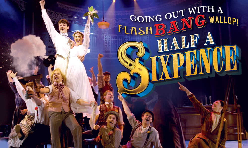 We'd like to say a huge thanks to all of YOU! 
Your love, support and kind words for #HalfASixpence have been utterly incredible. 💙💙💙