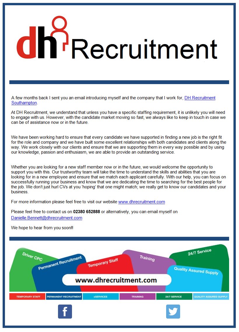 dhRecSoton's tweet photo. Do you have a requirement that we can help you with? #recruitment #Hampshire #NewJob https://t.co/U28psIpntp