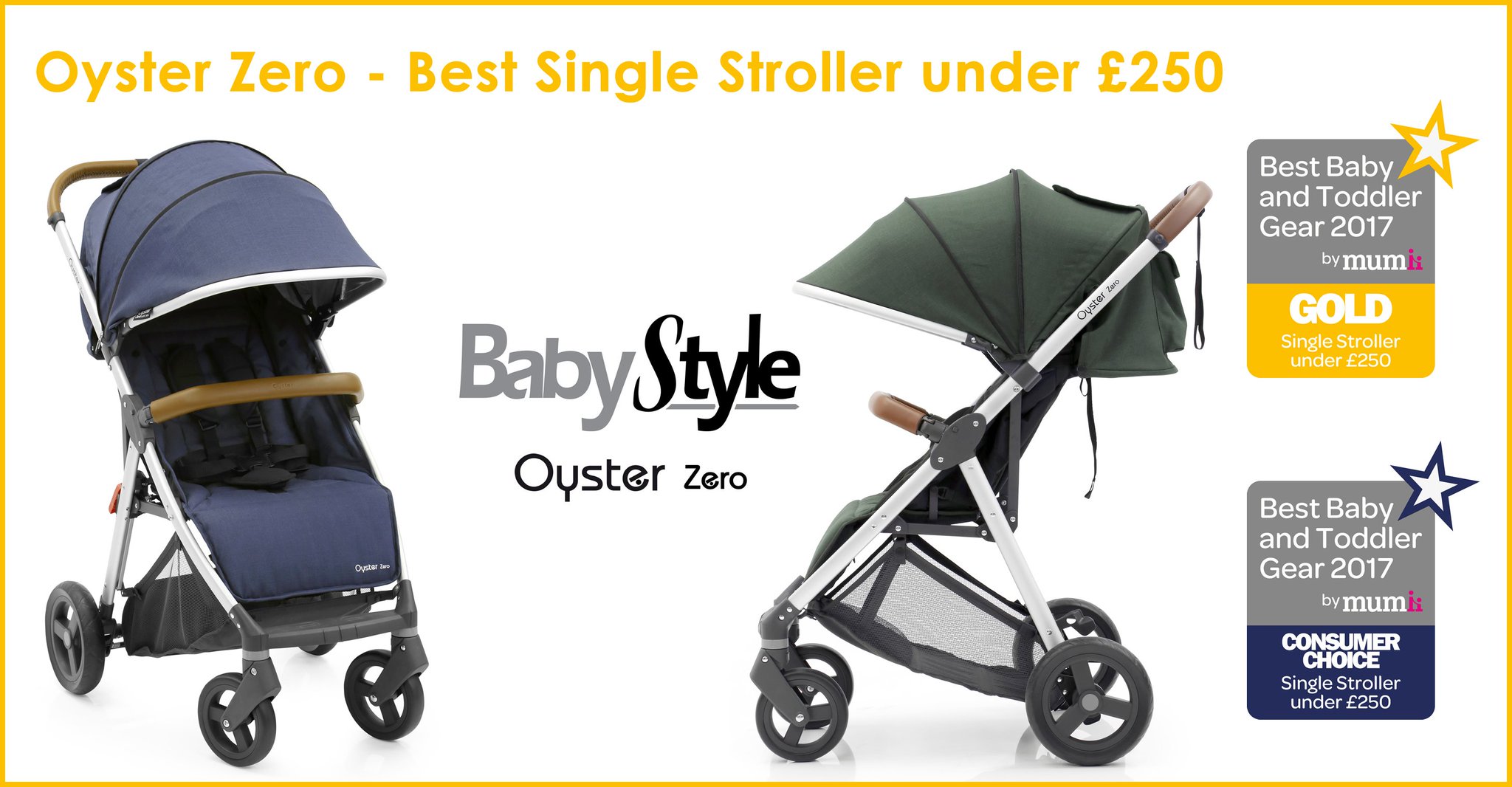 oyster zero stroller