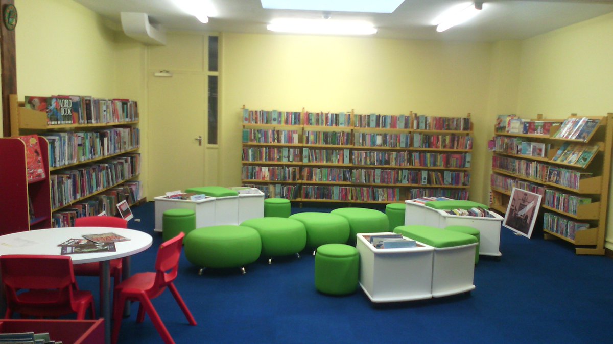 #FridayFeeling - nearly a year since our refurbishment. Here's some before and after pictures of our children's library. #Newmarket