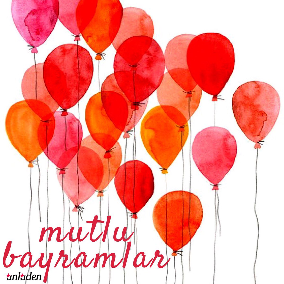 Sevgi, barış ve mutluluk dolu bayramlar dileriz🎈 #EidMubarak #mutlubayramlar #ünlüden