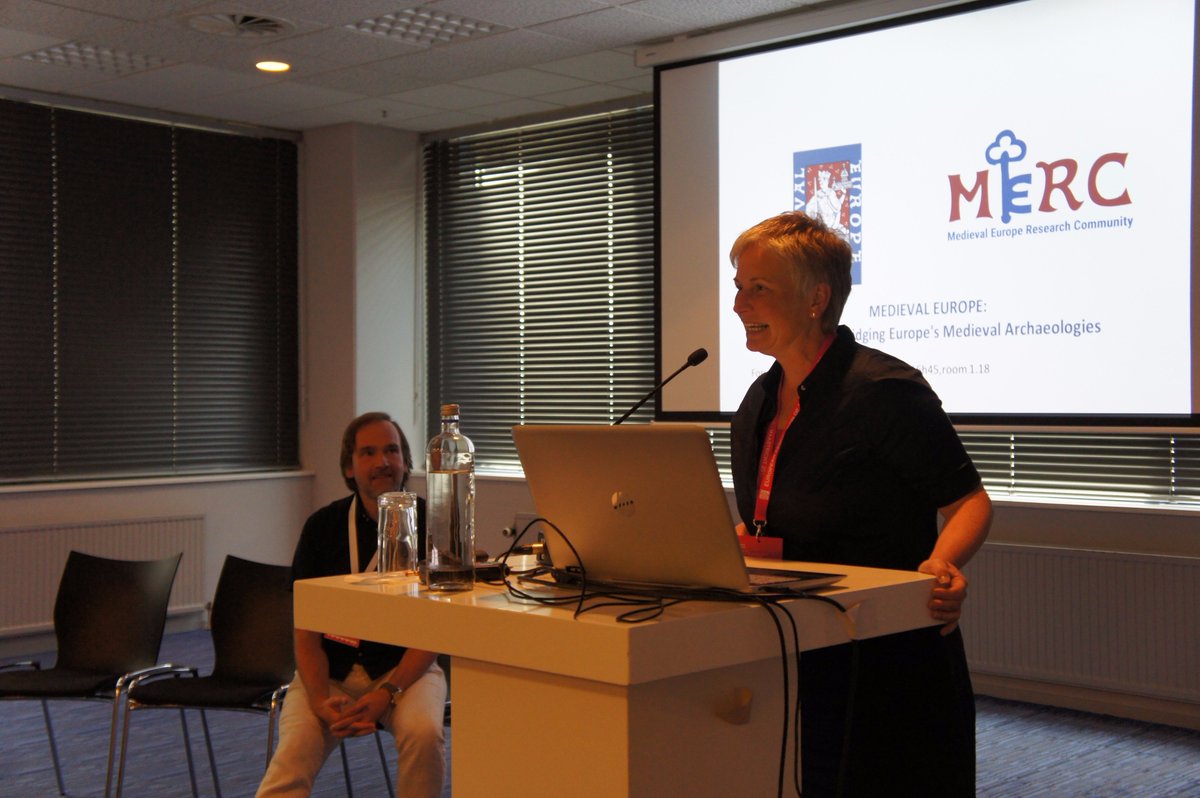 archaeologyEAA's tweet photo. .@Merc_Hub celebrates its 25th Anniversary and we are very happy to have them in @archaeologyEAA! #EAA2017 https://t.co/sabveTuhV1