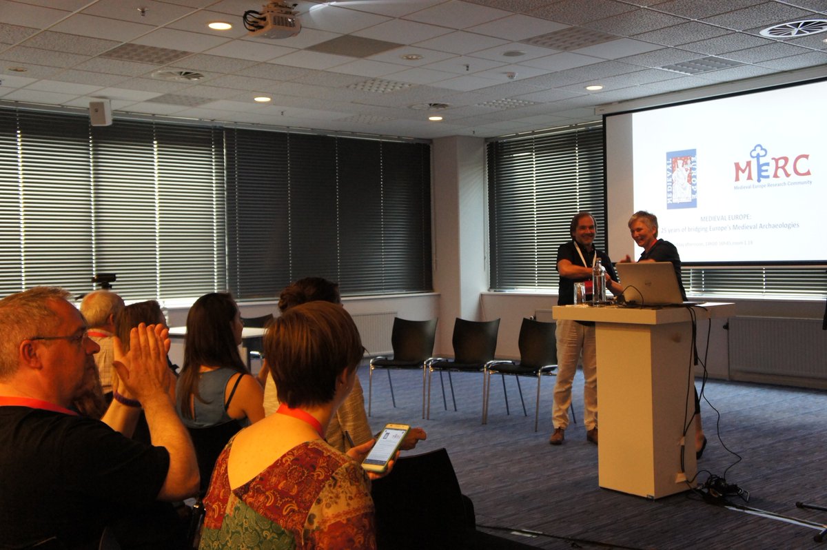 archaeologyEAA's tweet photo. .@Merc_Hub celebrates its 25th Anniversary and we are very happy to have them in @archaeologyEAA! #EAA2017 https://t.co/sabveTuhV1